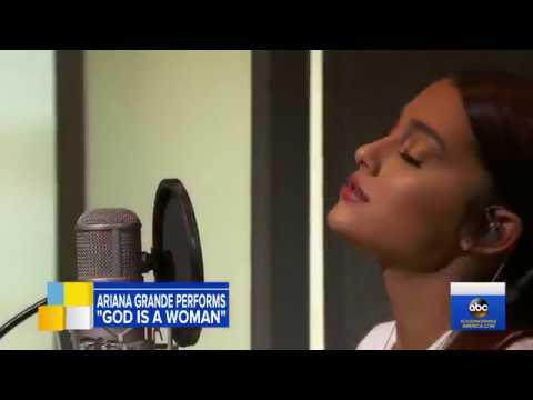 Ariana Grande - God is a woman (Live at GMA) Acoustic