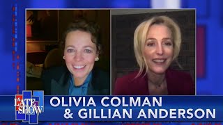 Olivia Colman & Gillian Anderson On How They Learned Specific Accents For \