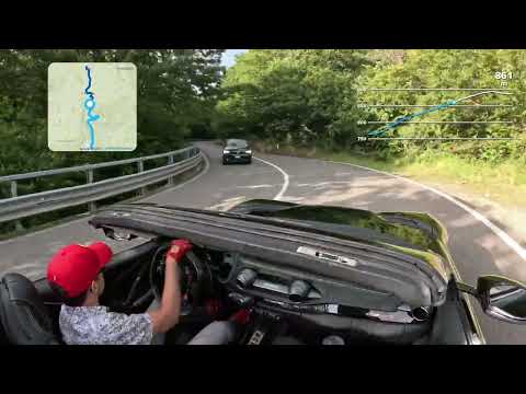 SS 65 Passo della Futa, Italy in Ferrari 812 GTS