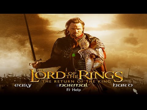 The lord of the Rings The Return of the King PC Intro