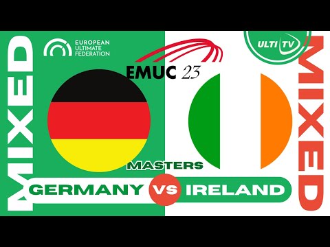 Germany (GER) vs Ireland (IRL) — MASTERS MIXED — Euro Masters — EMUC 2023 Bologna, Italy