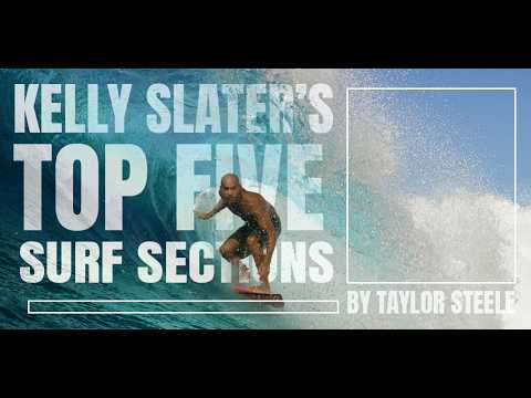 Las cinco mejores secciones de surf de Kelly Slater por Taylor Steele