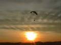 video Paragliding at sunset...