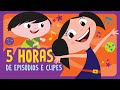 MARATONA 5 HORAS EPISÓDIOS E CLIPES ️ O Show Da Luna