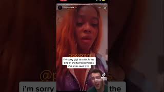 Azealia Banks Tells Gigi Hadid She’s a Cabbage Patch 😭 #shorts #gigihadid #azealiabanks