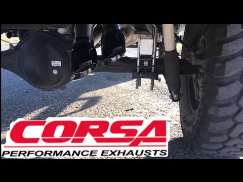 Tundra 5.7 Corsa Sport Exhaust Start Up & Rev!!