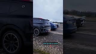 Racing the fastest Lambos vs the fastest Tesla! ⚡️