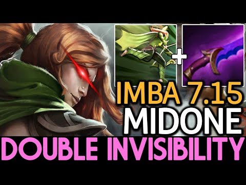 MidOne [Windranger] Double Invisibility Imba 7.15 Dota 2