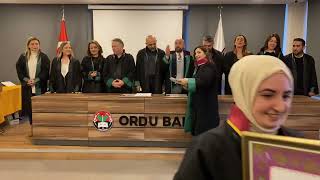 27.01.2023 YEMİN VE RUHSAT TÖRENİ