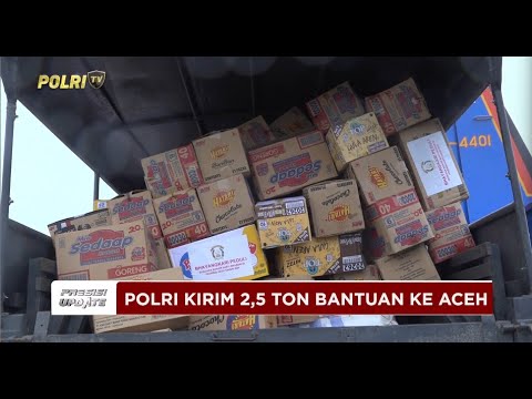 PRESISI UPDATE: DITPOLAIRUD BAHARKAM POLRI KIRIM 2,5 TON BANTUAN KE ACEH TAKENGON 15/12/25 (15.00)