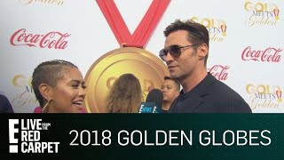 Hugh Jackman "Thrilled" for Time's Up Movement | E! Live from the Red Carpet