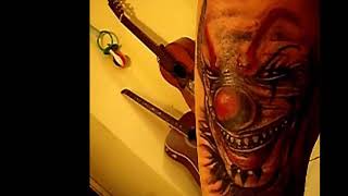 Evil Clown Tattoo