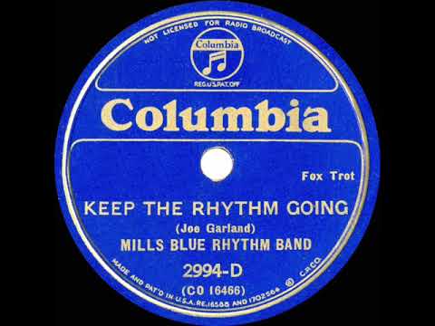 1934 Mills Blue Rhythm Band - Keep The Rhythm Going