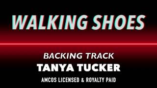 Walking Shoes Backing Track MIDI Instrumental Karaoke - Tanya Tucker