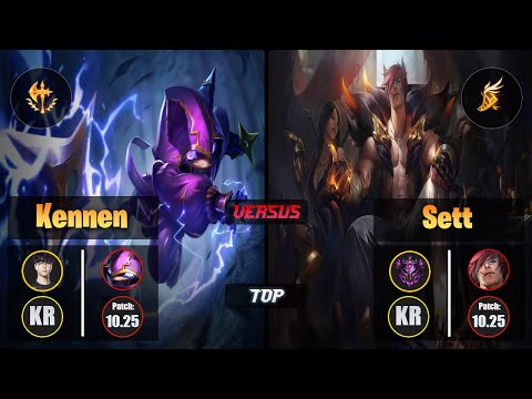 Roach KENNEN (Top) [Conqueror] VS SETT - Master KR Patch 10.25