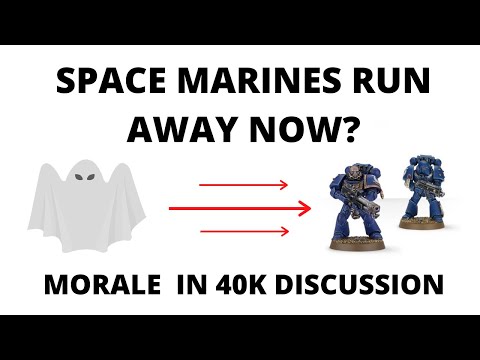 Space Marines run away more now? Morale and Leadership Discussion in 9th