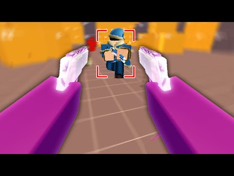 I pretended to have aimbot.. (Roblox Arsenal)