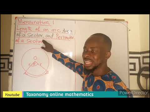 Mensuration 1: Introduction to circle | Length of an arc | Area of Sector | Perimeter of a Sector
