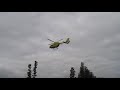 Air ambulance taking off from Heath, Wakefield 1-9-2021