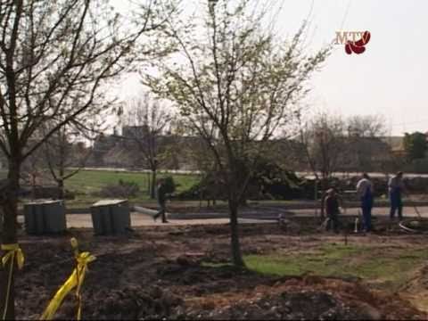 Kavicsos-tó Szabadidőpark építése 2011.04.07