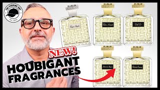 New HOUBIGANT FRAGRANCES Anticipation Patchouli Sauvage, Tabac Nomade, Ambre des Abysses + Oud Or