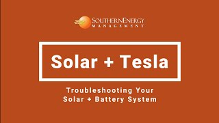 Troubleshooting Your Tesla Powerwall + Solar System