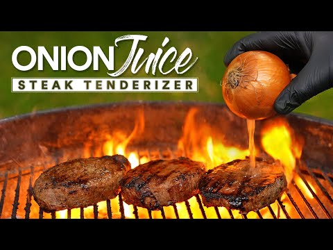 I tried ONION JUICE on $1 Steak and this happened!