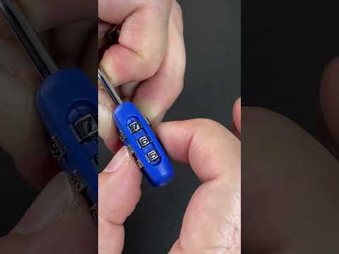 Find a Lost TSA Padlock Code!