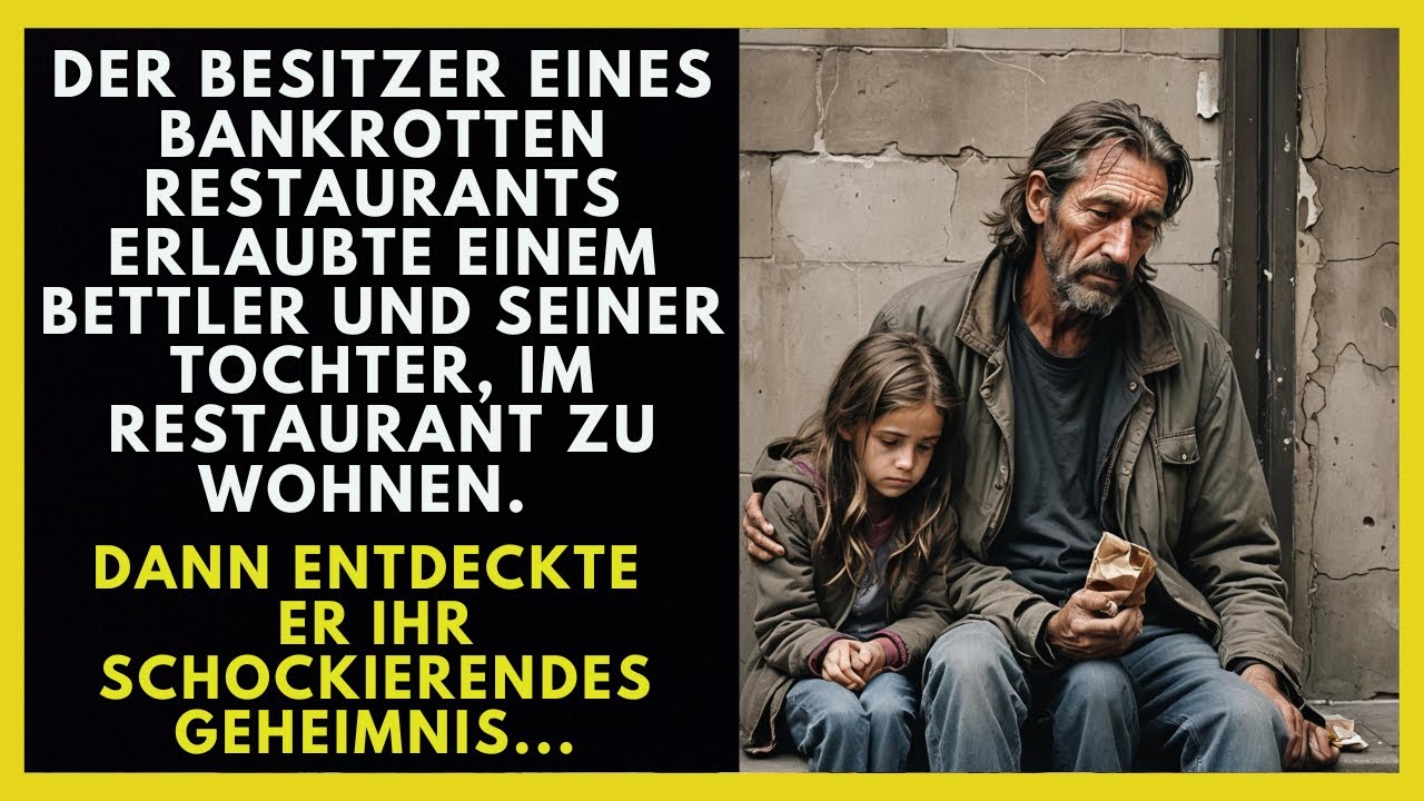 Restaurantbesitzer nahm Bettler und Tochter auf. Dann entdeckte er ihr Geheimnis...