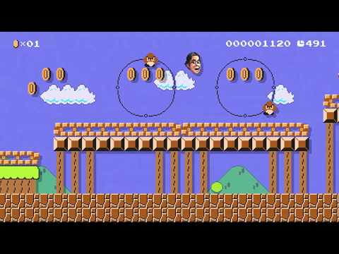 Mario Maker - Dr Kawashima’s Althletic Training World Record Speedrun