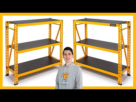 Dewalt Industrial Storage Rack // Assembly And Review