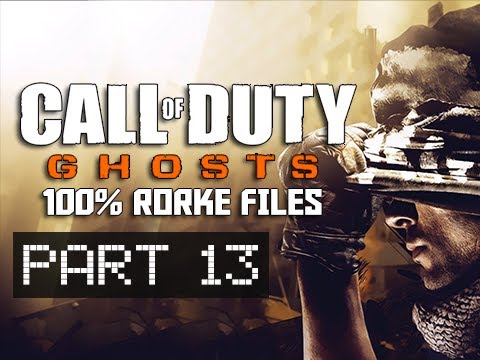 Call of Duty Ghosts Gameplay Walkthrough Part 13 - End of the Line 100% Rorke Files Campaign Intel