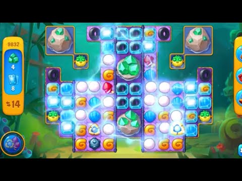 Fishdom Gameplay Level 9832 & 9833