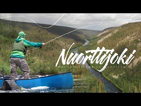 Fishing & Paddling in Lapland – Nuortti River [ENG SUB]
