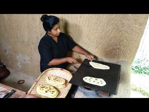 Naan Recipes ❤ Butter Naan Roti and Garlic Naan Roti with Chickpea and Potato curry | Village Food