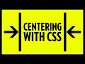 Centering with CSS 