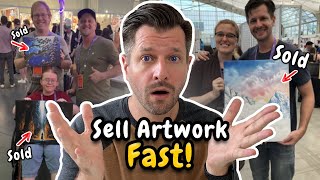 How To Sell Artwork In Person - Best Beginner Tips!