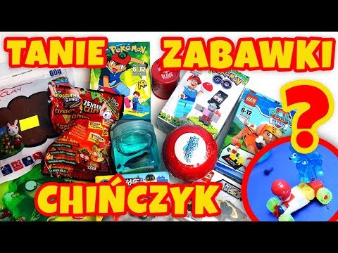 TANIE I ŚMIESZNE ZABAWKI Z CHIŃCZYKA 😂 Dziwne Slime, Podróbki Klocków Lego, Pokemon GO