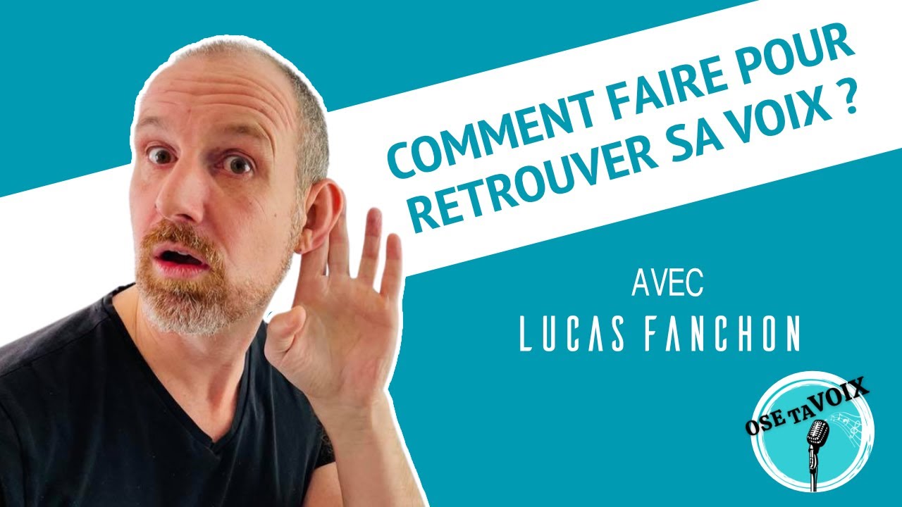 Comment retrouver sa voix lorsqu'elle est fatiguée