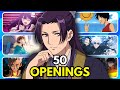 ANIME OPENING QUIZ 50 Openings VERY EASY VERY HARD