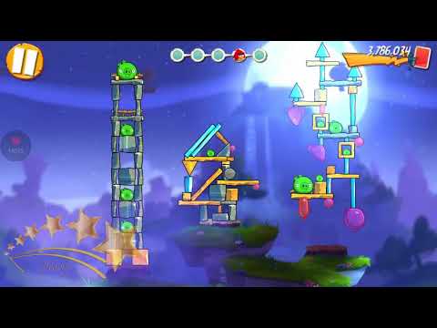 ANGRY BIRDS 2 - Cobalt Plateaus : Greenerville - Level 162 : Hard Level