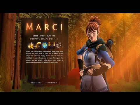 Introducing Marci the New Dota 2 Hero.