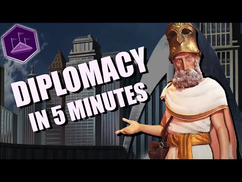 [Civ 6] DIPLOMATIC Victory in 5 MINUTES