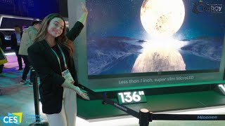 HISENSE Made a 136" MicroLED TV You Can Actually Buy