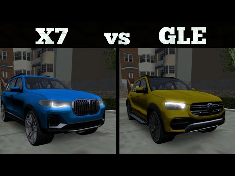 Driving School 2017: BMW X7 vs Mercedes (Drag Race, Cornering, Brake Test) | Full HD Ultra Graphics