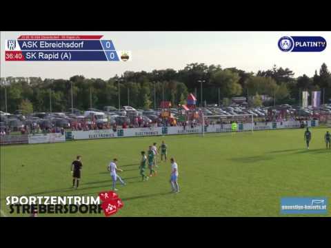 25.09.16 ASK Ebreichsdorf - SK Rapid (A) - 1:0 - Zusammenfassung am 25.09.2016 18:04