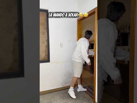 LA MANDÓ A VOLAR.!!😅🤣 #parati #viral #humor #comedia #parejasdivertidas #novias #foryoupageシ