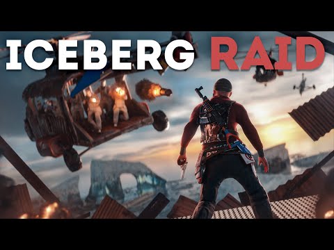 HOW I MADE A CLAN USE EVERYTHING RAIDING MY ICEBERG BASE - Rust