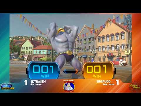 SkyRasen (Machamp) vs SirSpudd (Gengar) Winner Finals Pokken at Underground - 11/21/17