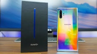 Samsung Galaxy Note10+ Unboxing and First Impressions